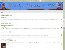 Tablet Screenshot of anasazidream.blogspot.com