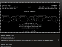 Tablet Screenshot of dotdotpwn.blogspot.com