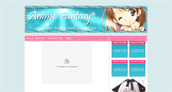 Desktop Screenshot of anime-fantasy-world.blogspot.com