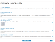 Tablet Screenshot of filosofiauniagrarista.blogspot.com