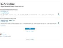 Tablet Screenshot of easy-fengshui.blogspot.com