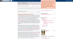Desktop Screenshot of marryamillionaire.blogspot.com