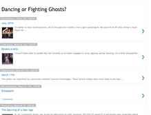 Tablet Screenshot of dancingorfightingghosts.blogspot.com