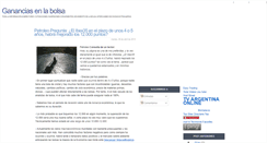 Desktop Screenshot of gananciasenlabolsa.blogspot.com