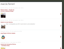 Tablet Screenshot of marcioferreri.blogspot.com