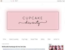 Tablet Screenshot of cupcakedivinity.blogspot.com