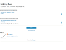 Tablet Screenshot of boilingbox.blogspot.com