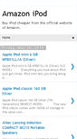 Mobile Screenshot of amazon-ipod.blogspot.com