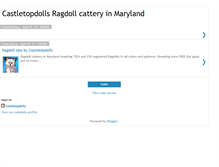 Tablet Screenshot of castletopdolls.blogspot.com