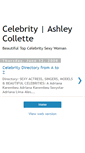 Mobile Screenshot of celebrity-ashley-collette.blogspot.com