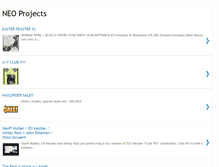 Tablet Screenshot of neo-projects.blogspot.com