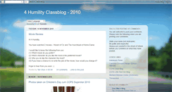 Desktop Screenshot of 4humility2010.blogspot.com