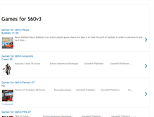 Tablet Screenshot of gamesfors60v3.blogspot.com
