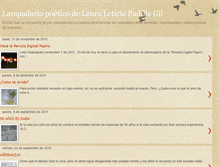 Tablet Screenshot of lauraleticiapadillagil.blogspot.com