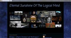 Desktop Screenshot of eternalsunshineofthelogicalmind.blogspot.com