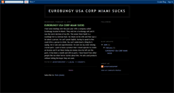 Desktop Screenshot of eurbungysucks.blogspot.com