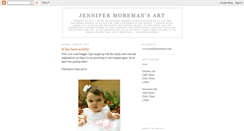 Desktop Screenshot of jennifermoremanart.blogspot.com