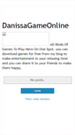 Mobile Screenshot of danissagame.blogspot.com
