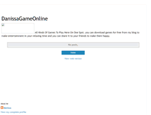 Tablet Screenshot of danissagame.blogspot.com