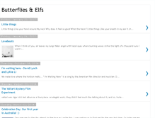 Tablet Screenshot of butterfliesfairies.blogspot.com