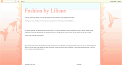 Desktop Screenshot of fashionbyliliane.blogspot.com