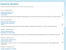 Tablet Screenshot of maailmalahellasi.blogspot.com