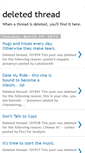 Mobile Screenshot of deletedthread.blogspot.com
