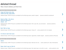 Tablet Screenshot of deletedthread.blogspot.com