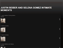 Tablet Screenshot of justinbeiberselenagomez.blogspot.com