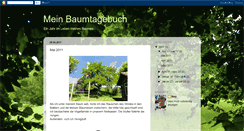 Desktop Screenshot of meinbaumtagebuch.blogspot.com