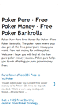 Mobile Screenshot of pokerpure.blogspot.com