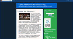 Desktop Screenshot of eapaconference2010.blogspot.com