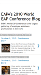 Mobile Screenshot of eapaconference2010.blogspot.com