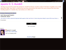 Tablet Screenshot of dsmundell.blogspot.com