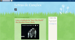 Desktop Screenshot of letrascancoes.blogspot.com