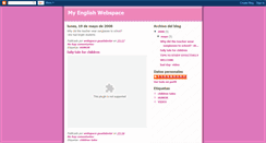 Desktop Screenshot of myenglishwebspace.blogspot.com