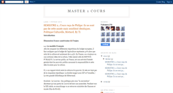 Desktop Screenshot of master1cours.blogspot.com