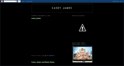 Desktop Screenshot of casey-james-sasha.blogspot.com