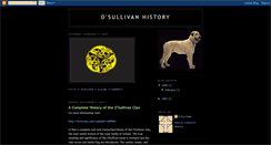 Desktop Screenshot of osullivanhistory.blogspot.com