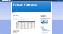 Desktop Screenshot of footballformbook.blogspot.com