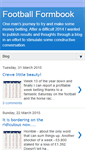 Mobile Screenshot of footballformbook.blogspot.com