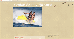 Desktop Screenshot of cenizas-de-un-viejo-amor.blogspot.com