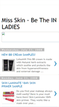 Mobile Screenshot of missskin.blogspot.com