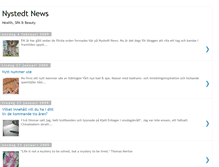 Tablet Screenshot of nystedtnews.blogspot.com