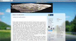 Desktop Screenshot of lacorazarevista.blogspot.com