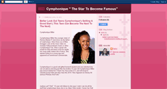 Desktop Screenshot of cymphoniquethestartobecomefamous.blogspot.com