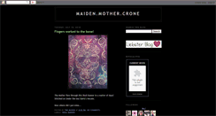 Desktop Screenshot of mothercronemaiden.blogspot.com