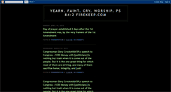 Desktop Screenshot of firekeepdotcom.blogspot.com