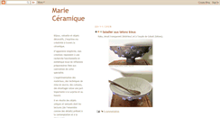 Desktop Screenshot of marieceramique.blogspot.com