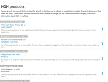 Tablet Screenshot of hghproducts.blogspot.com